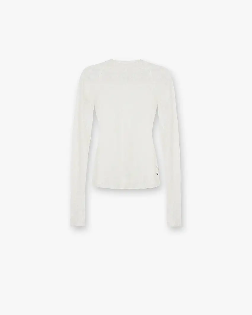 247 Performance Burnout Long Sleeve - Off White