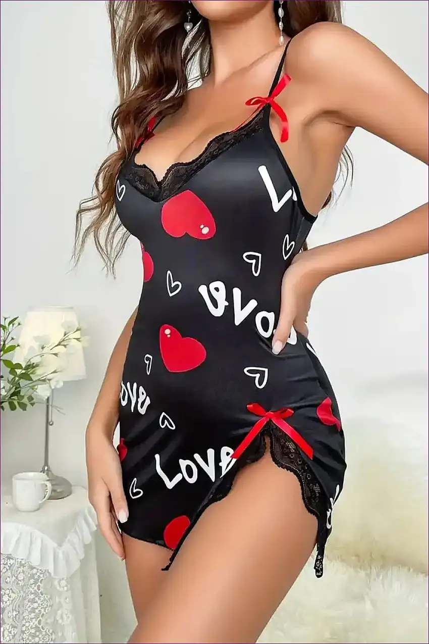 Floral Fantasy Slip Nightdress - Where Glamour Meets Dreamland