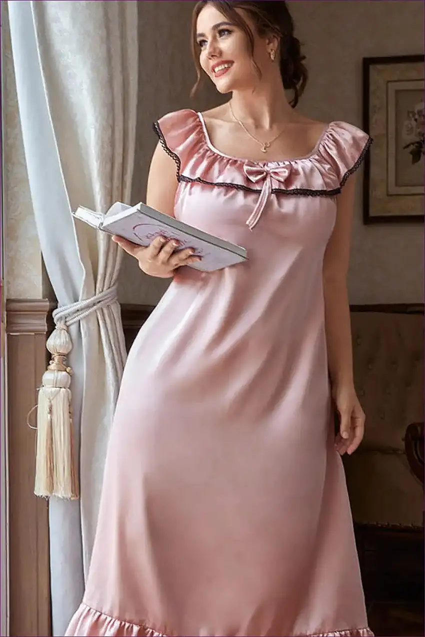 Satin Dreams Nightdress - Stay Sassy, Sleep Chic