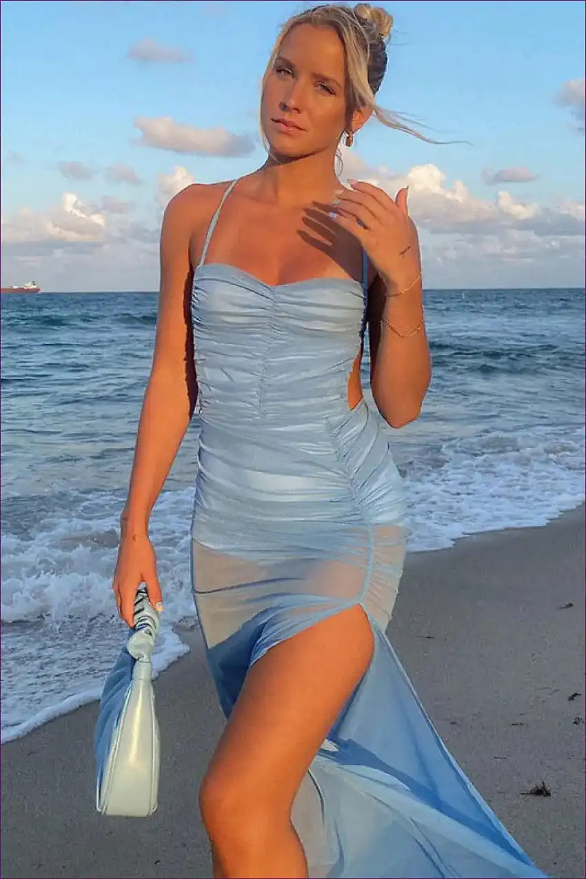 Sexy Halter Maxi Dress - Party-ready, Unleash Your Glamour