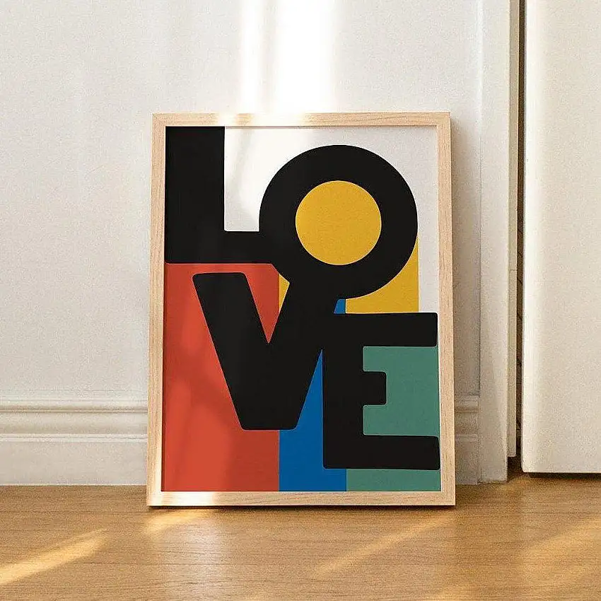 Love' Typography Print