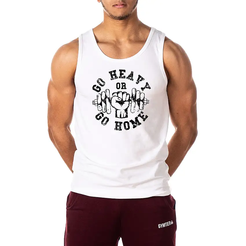Go Heavy Or Go Home Gym Vest