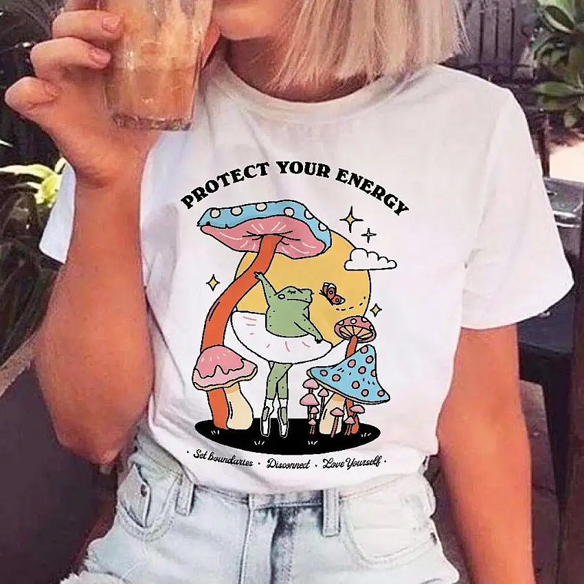 Protect Your Energy' Frog Tshirt