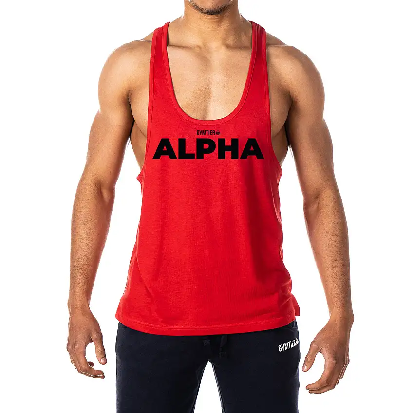 Alpha Mens Stringer Tank Top
