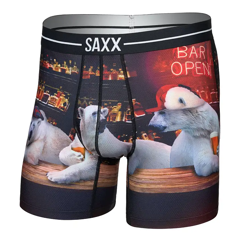Saxx Volt Breathable Mesh Boxer Briefs, Da Bears/Multi