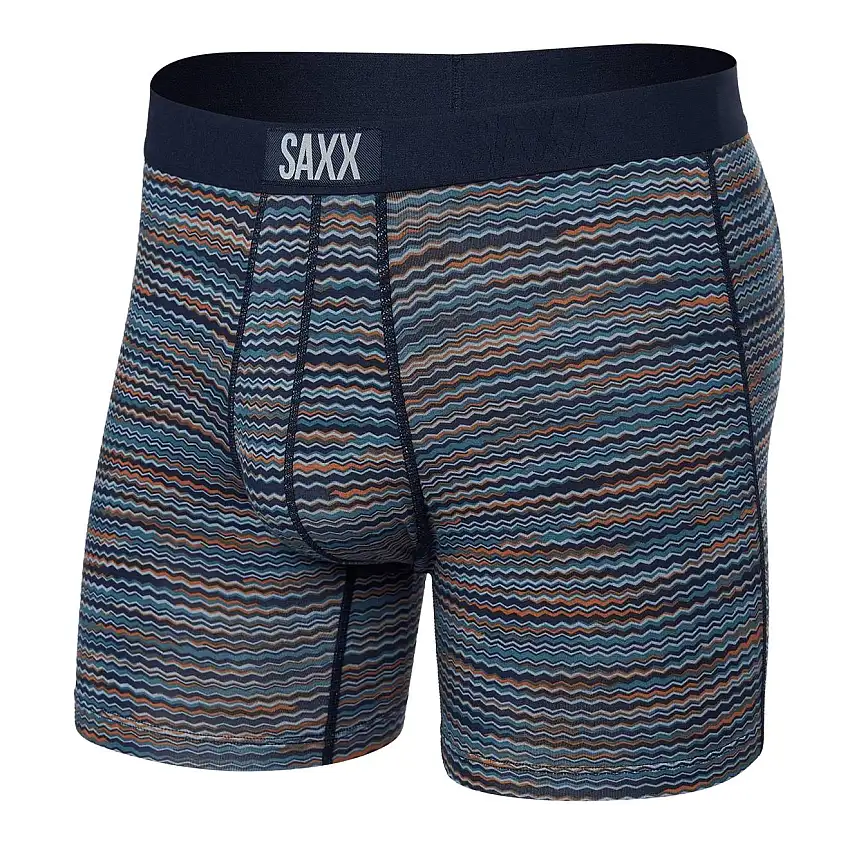 Saxx Vibe Super Soft Boxer Briefs, Wavelength Spacedye/Maritime