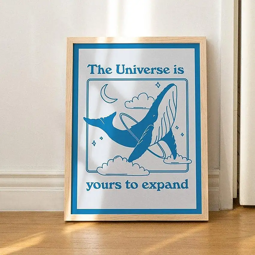 The Universe Is Yours' Print