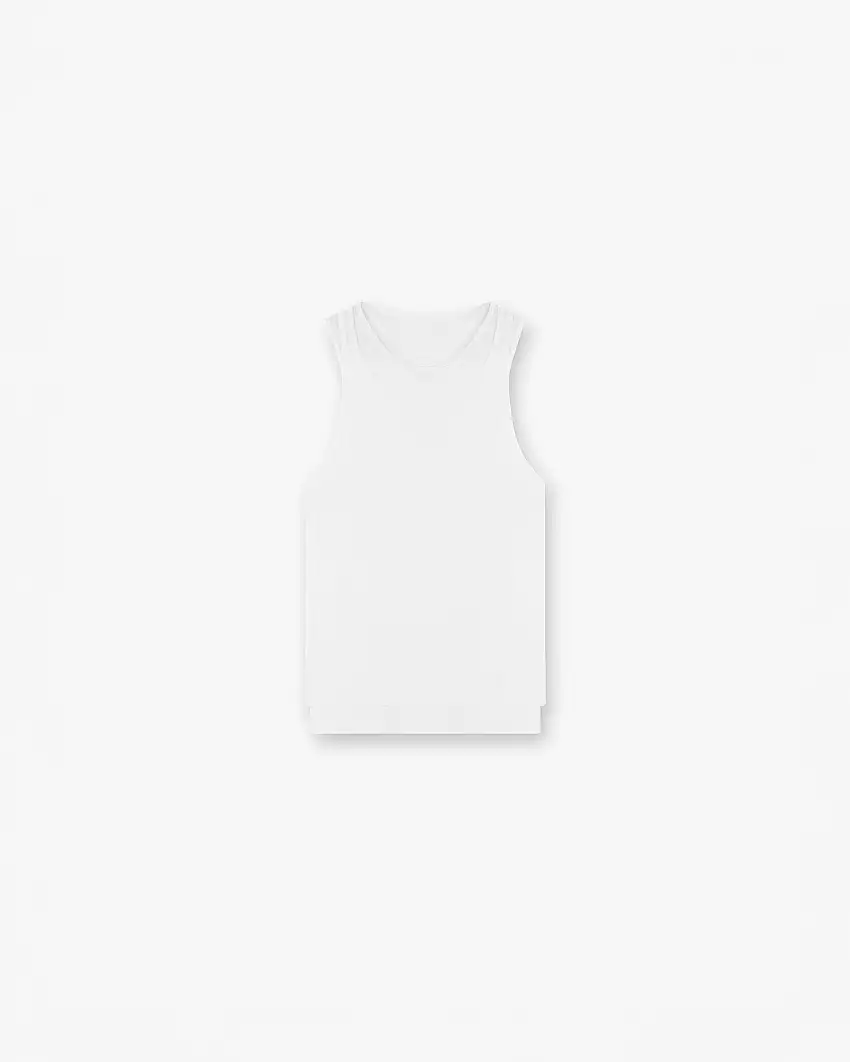 247 Double Layer Training Vest - White