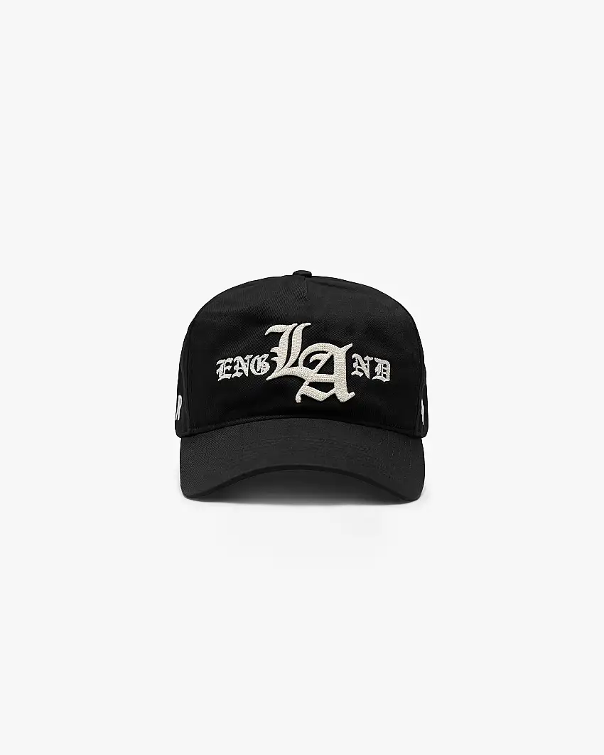 Represent X 47 EngLAnd Old English Cap - Jet Black