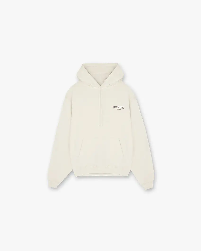 Team 247 Oversized Hoodie - Cream